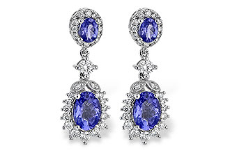 F190-69720: EARR 1.80 TW TANZANITE 2.33 TGW