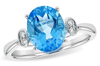 F190-71538: LDS RG 2.84 BLUE TOPAZ 2.90 TGW (10x8MM BT)