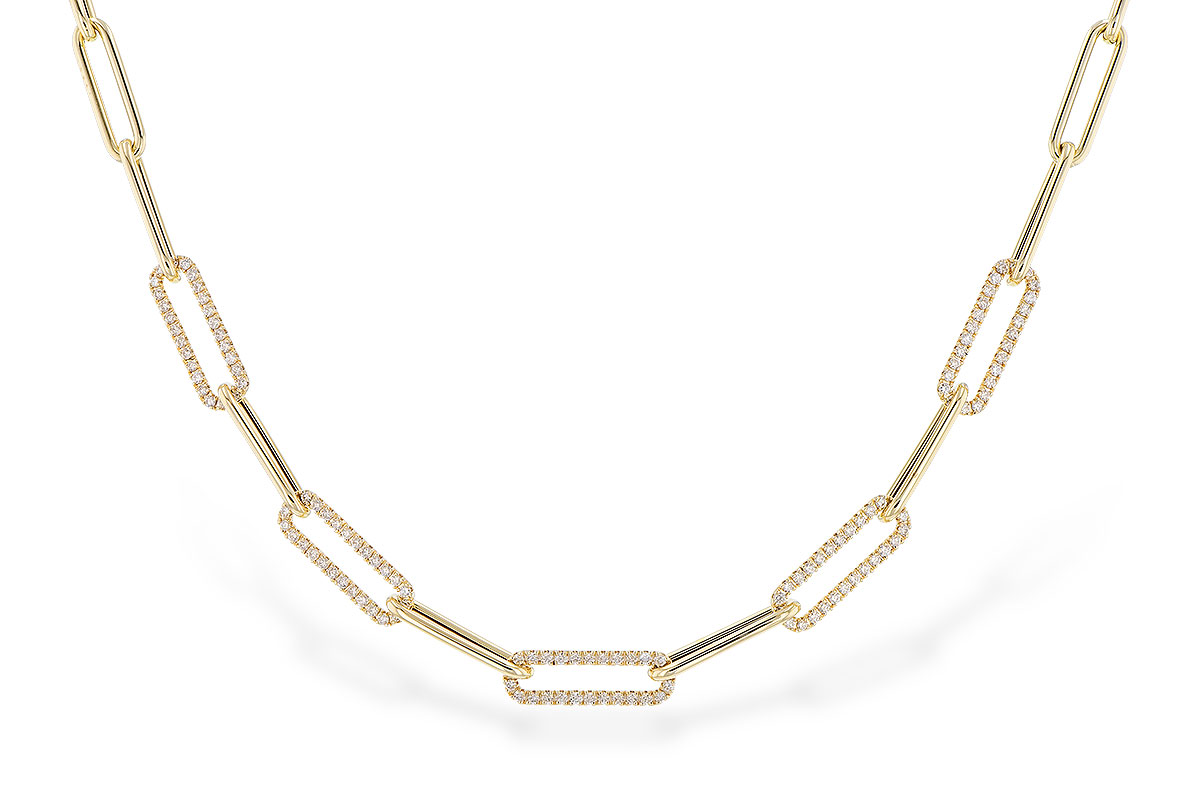 F274-27893: NECKLACE 1.00 TW (17 INCHES)