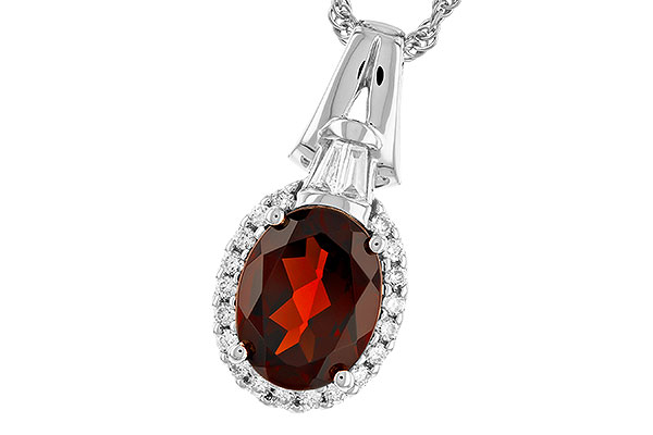 F274-34220: NECK 1.82 GARNET 2.02 TGW (9x7MM GAR)