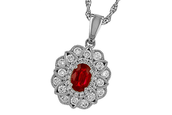 F274-35120: NECK .55 RUBY TW 1.07 TGW (6x4MM RUBY)