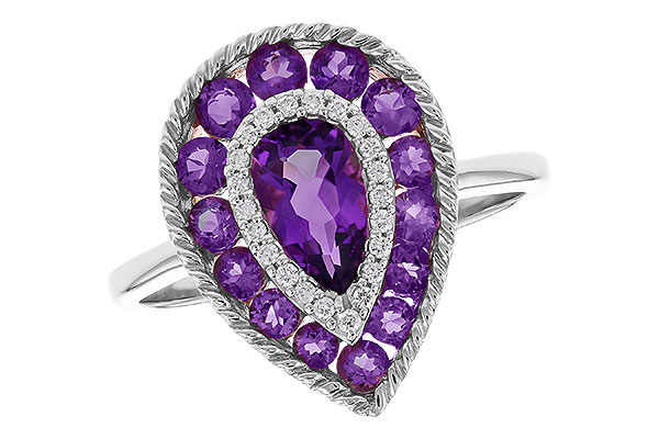 F274-35156: LDS RG 1.14 TW AMETHYST 1.22 TGW