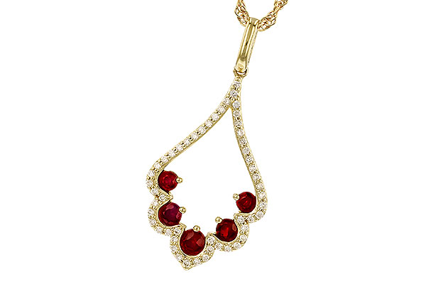 F274-36047: NECK .34 RUBY .53 TGW