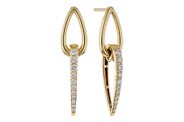 F275-19693: EARRINGS .75 TW