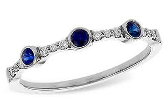 F275-21493: LDS WED RG .16 SAPPHIRE .25 TGW