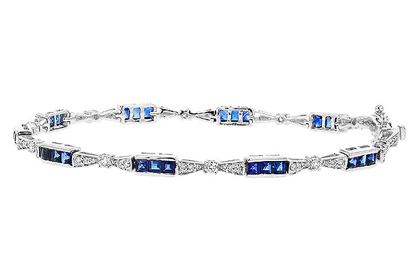 F275-24220: BRACELET 2.10 SAPPHIRE 2.75 TGW (7")