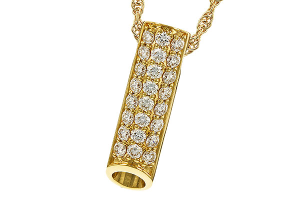 F275-25129: NECKLACE .50 TW