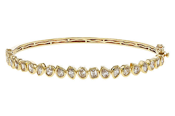 F275-26047: BANGLE 1.65 TW FANCY CUT DIAS