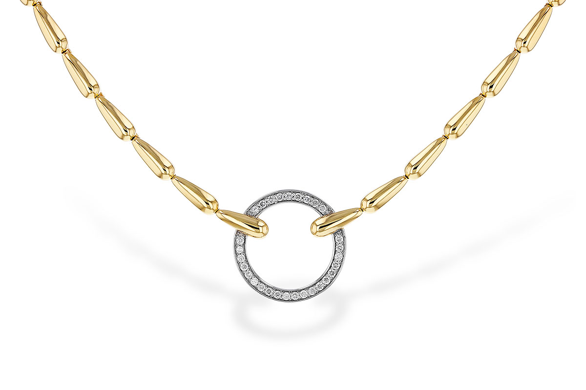 F275-26947: NECKLACE .33 TW (17")