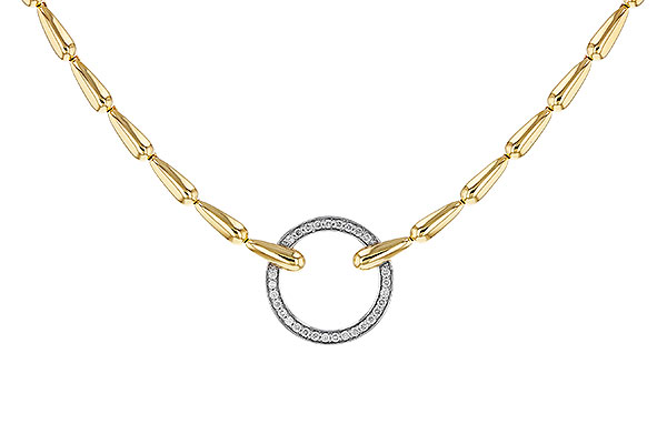 F275-26947: NECKLACE .33 TW (17")