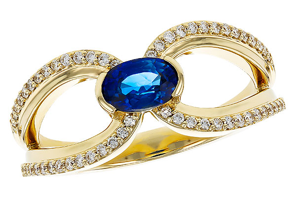 F276-09702: LDS RG .56 SAPPHIRE .75 TGW (6x4MM SA)