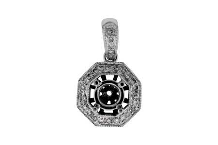 G007-03347: SEMI PENDANT .13 TW