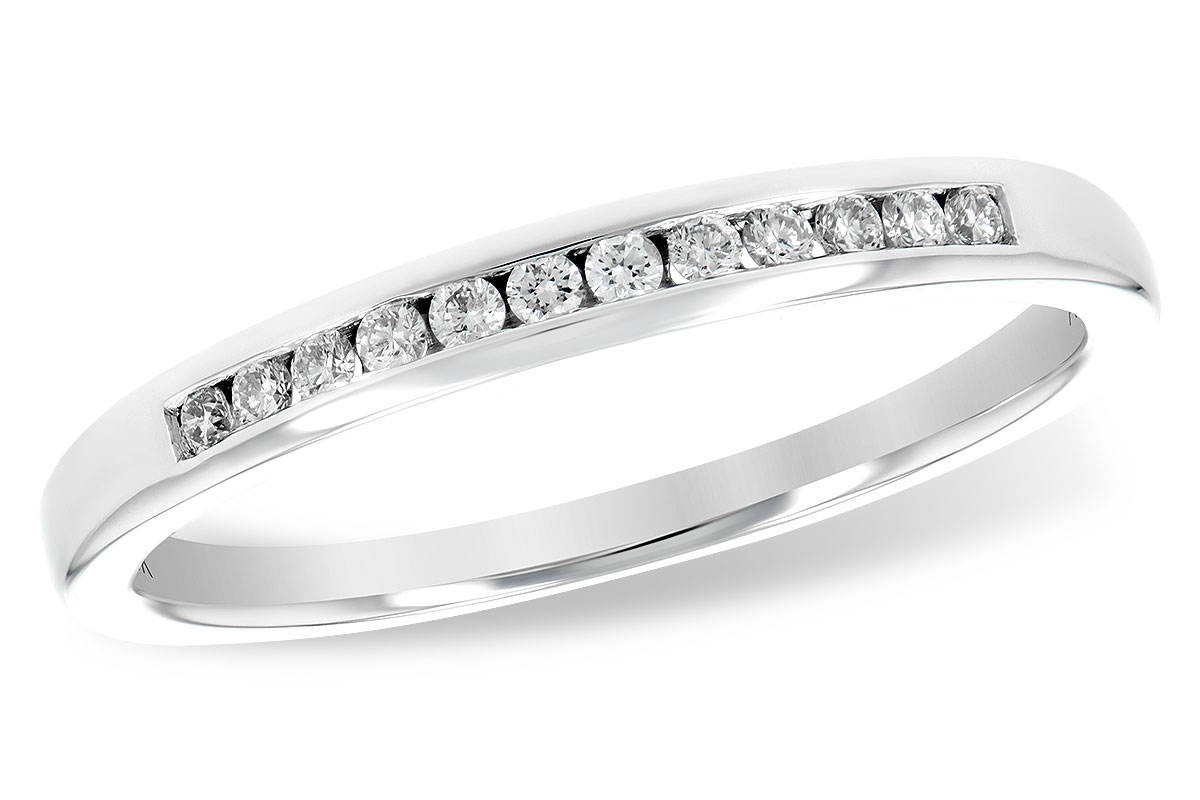G188-89693: LDS WED RG .12 TW (12 STONES)