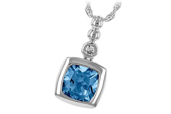 G189-77856: NECK 1.45 BLUE TOPAZ 1.49 TGW