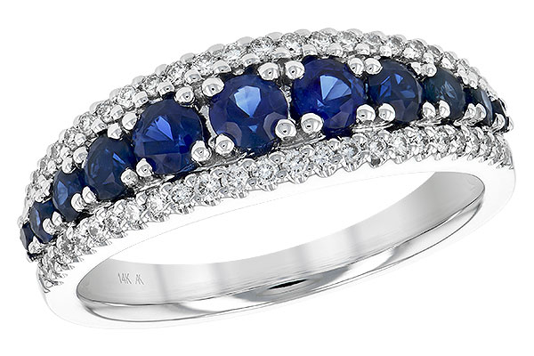 G189-81493: LDS WED RG .93 TW SAPP 1.16 TGW