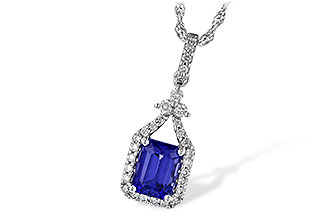 G190-64211: NECK 1.42 TANZANITE 1.72 TGW