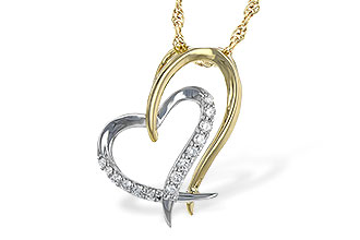 G190-66956: NECKLACE .15 TW