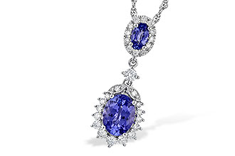 G190-69720: NECK 1.26 TW TANZANITE 1.60 TGW