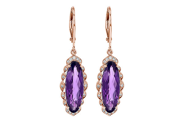 G190-71456: EARR 4.75 AMETHYST 4.90 TGW