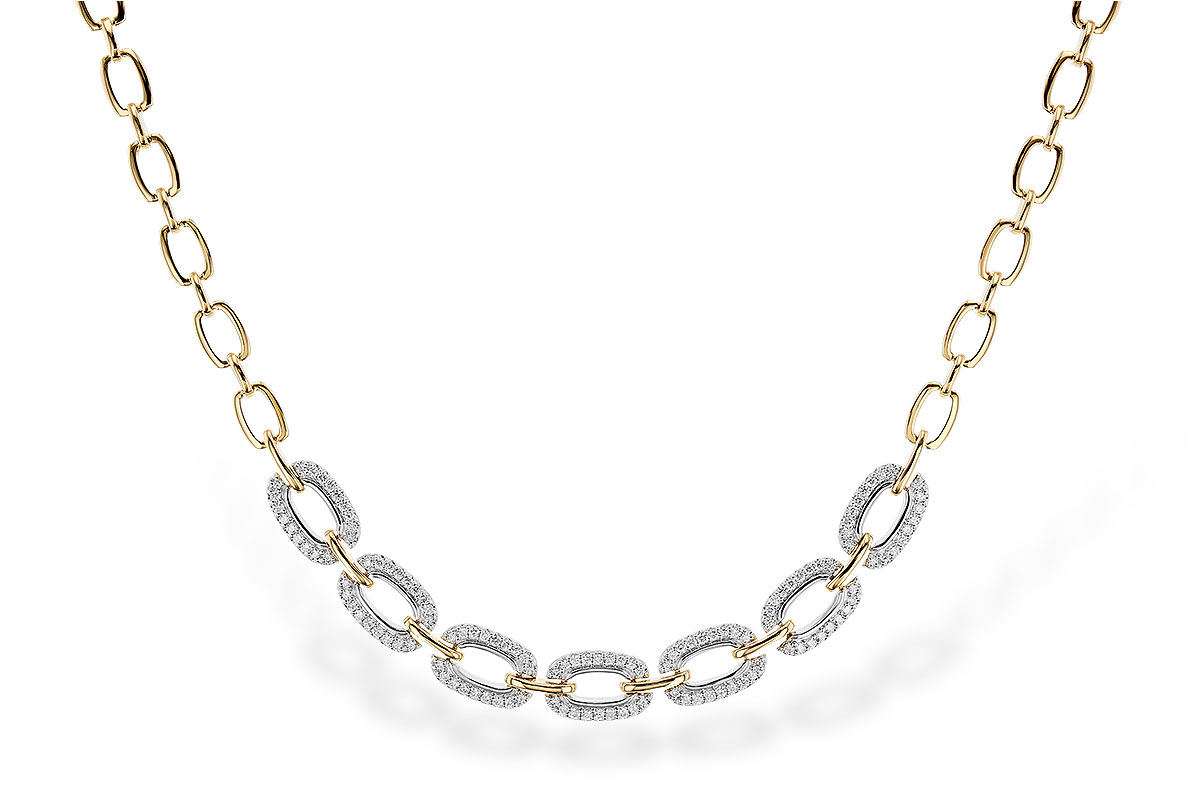 G274-28747: NECKLACE 1.95 TW (17 INCHES)