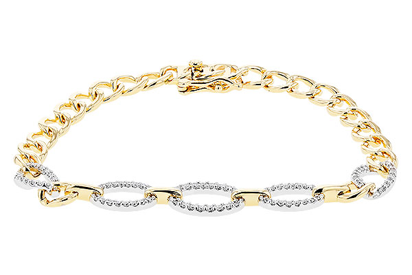 G274-29674: BRACELET .75 TW (INCLUDES BAR LINKS)