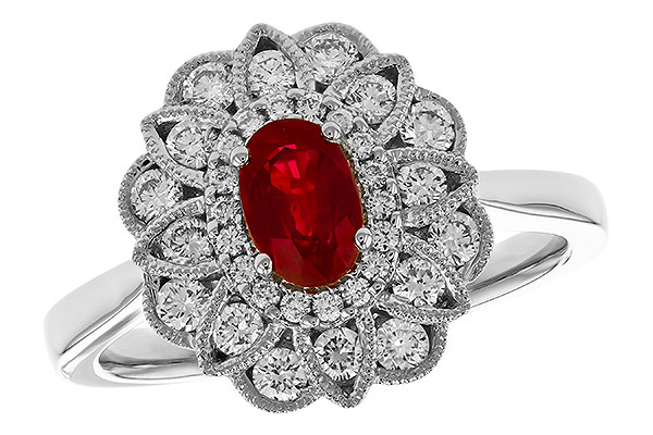 G274-35120: LDS RG .55 TW RUBY 1.07 TGW (6x4MM RUBY)