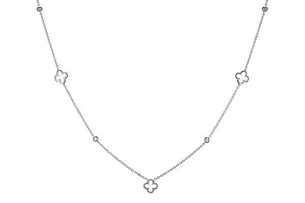 G275-20593: NECKLACE .20 TW (18")