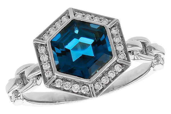 G275-24220: LDS RG 2.03 LONDON BLUE TOPAZ 2.14 TGW (7.5MM LBT)