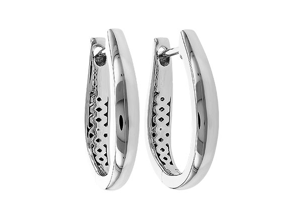 G275-24256: GOLD EARRINGS (17MM)