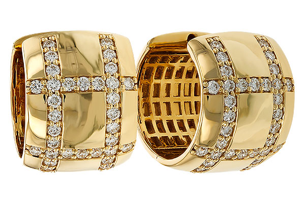 G275-25129: EARRINGS .75 TW