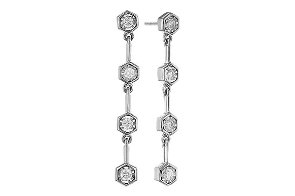 G275-25138: EARRINGS .25 TW