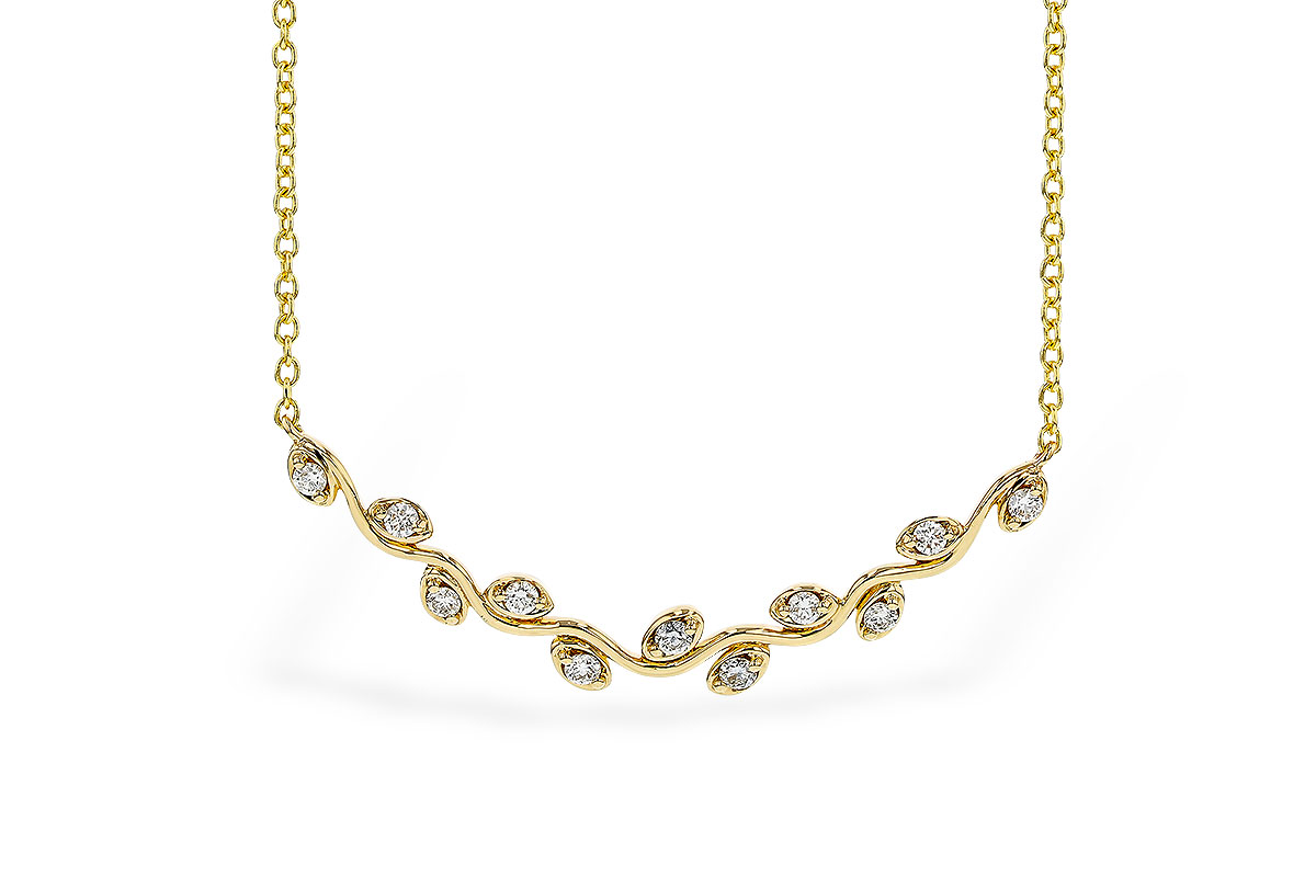 G275-26038: NECKLACE .25 TW (18")