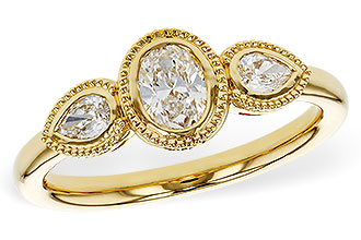 G275-26074: LDS DIA RG .60 TW FANCY CUT DIAMONDS