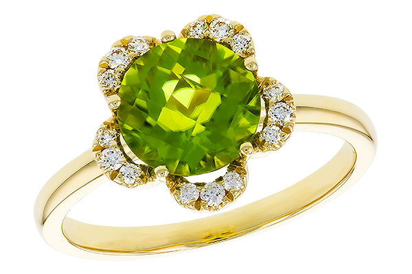 G275-26920: LDS RG 2.16 PERIDOT 2.28 TGW (8MM RD)