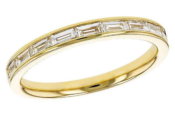 G276-09647: LDS DIA WED RG .44 TW BAGUETTES