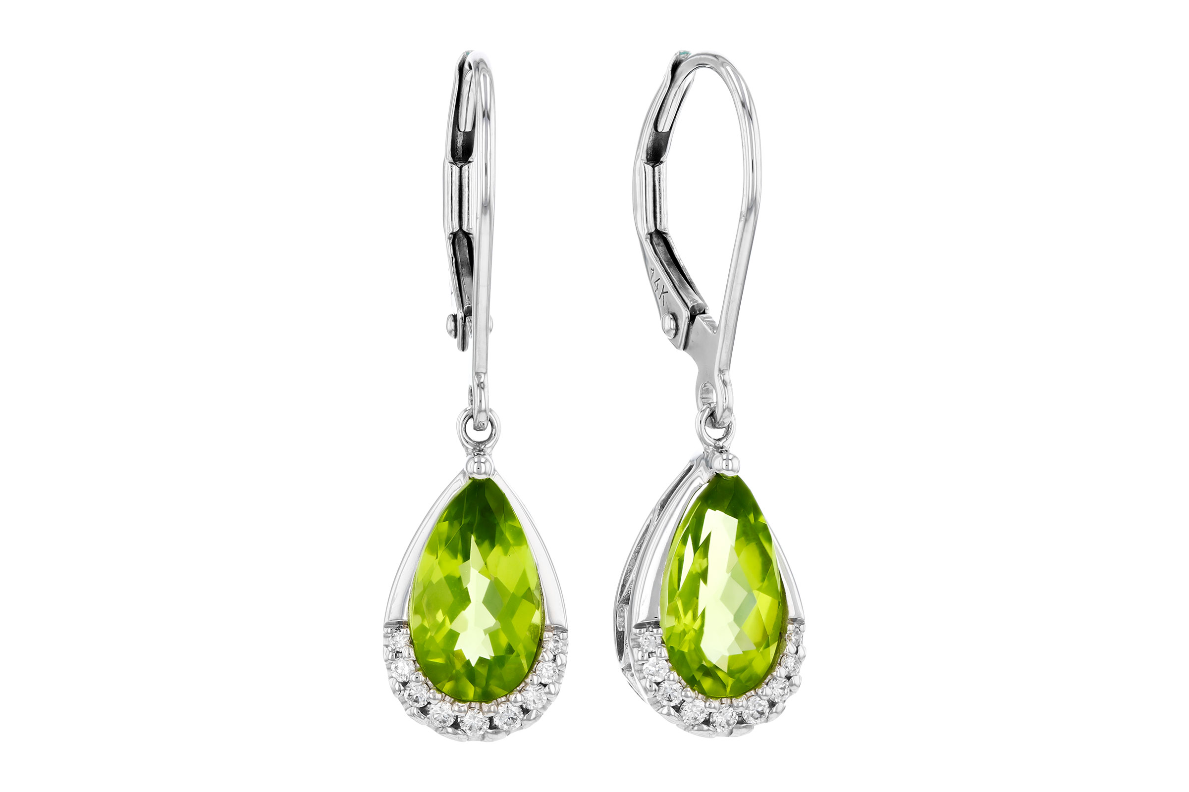 G276-11465: EARR 1.85 PERIDOT 1.94 TGW (9x5MM PS)