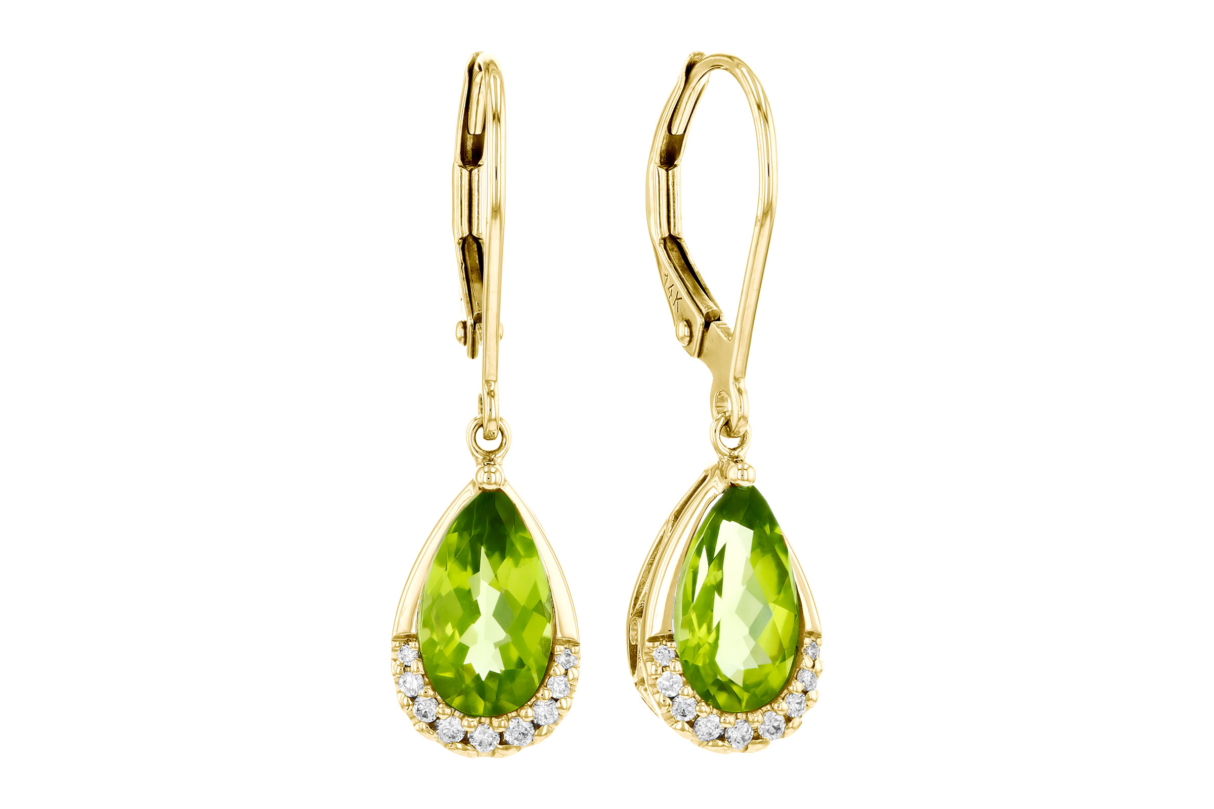 G276-11465: EARR 1.85 PERIDOT 1.94 TGW (9x5MM PS)
