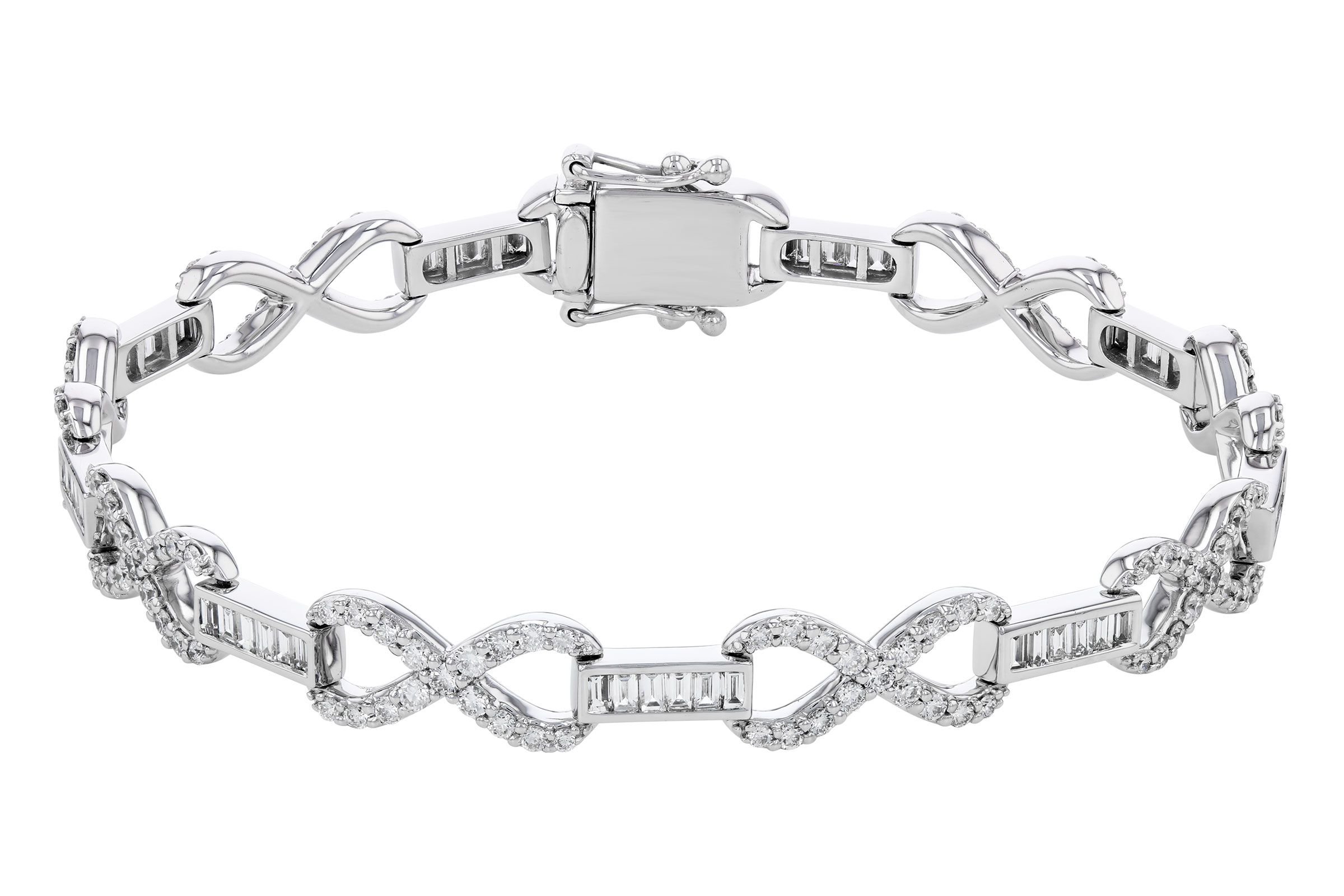 G276-11511: BRACELET 1.10 TW BAG 2.55 TW (7")