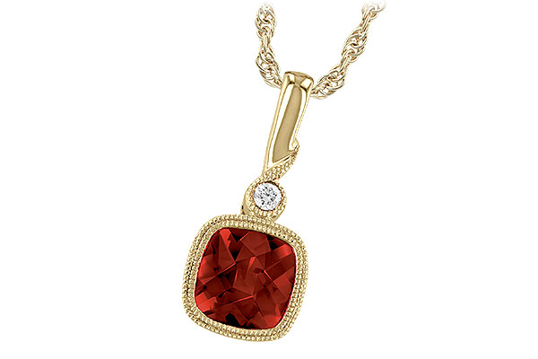 H184-35147: NECK 1.18 GARNET 1.20 TGW