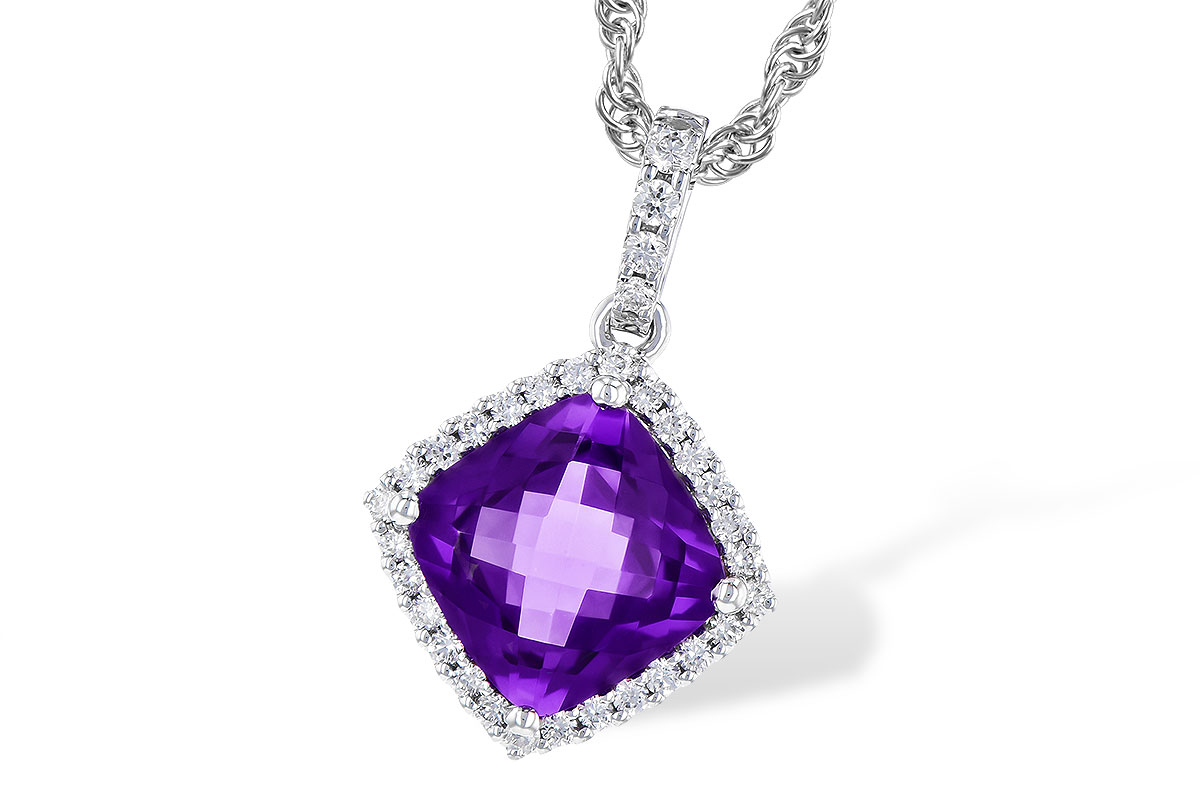 H185-19674: NECK 1.21 AMETHYST 1.32 TGW