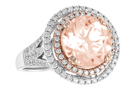 H188-86002: LDS RG 3.94 MORGANITE 4.50 TGW