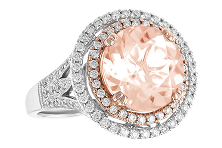 H188-86002: LDS RG 3.94 MORGANITE 4.50 TGW