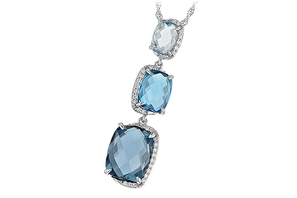 H188-88783: NECK 8.71 BLUE TOPAZ 8.89 TGW