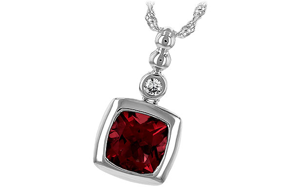 H189-77856: NECK 1.40 GARNET 1.44 TGW