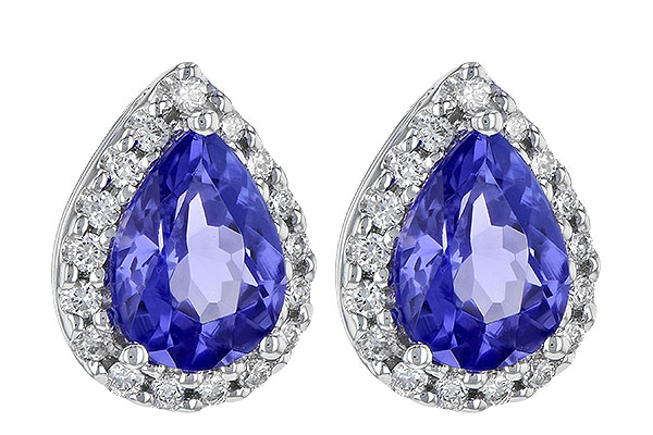 H190-69711: EARR 1.15 TW TANZANITE 1.32 TGW