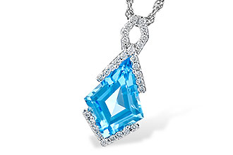 H273-38729: NECK 2.40 BLUE TOPAZ 2.53 TGW