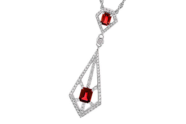 H273-40602: NECK .63 TW RUBY .93 TGW