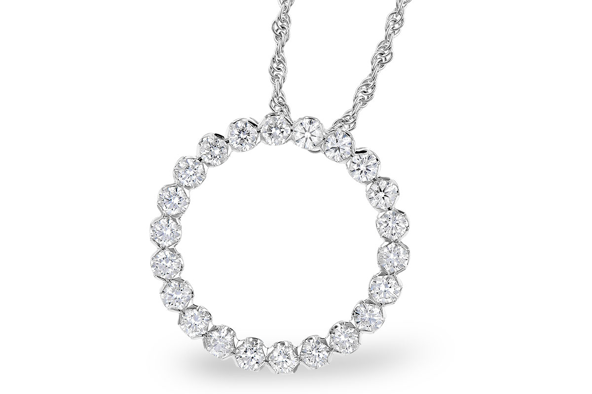 H273-42365: NECKLACE 1.00 TW