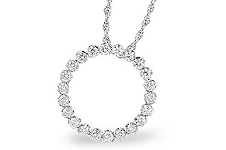 H273-42365: NECKLACE 1.00 TW