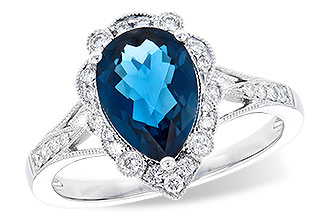 H273-43347: LDS RG 2.25 LONDON BLUE TOPAZ 2.47 TGW